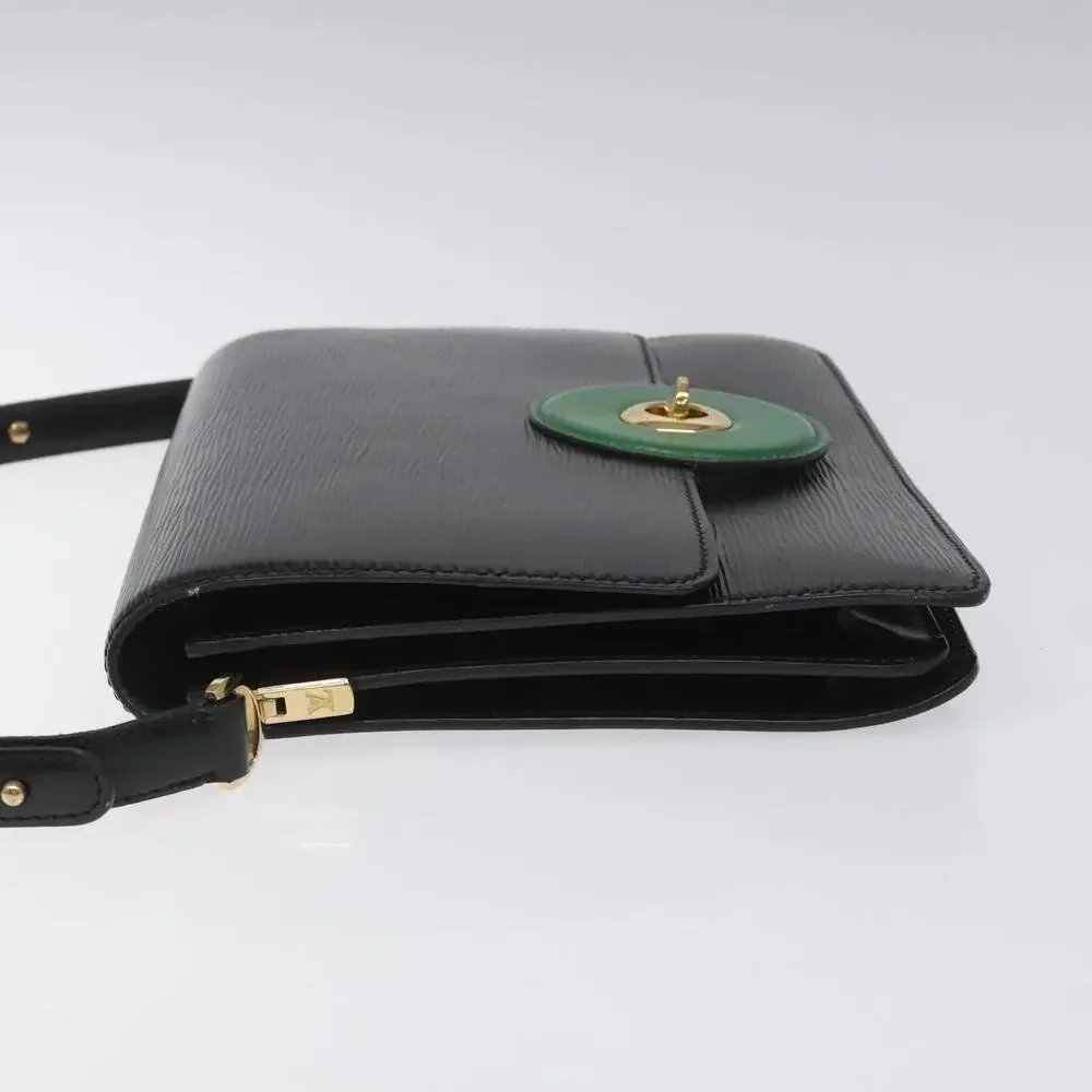 LOUIS VUITTON Epi Free Run Shoulder Bag Green Black M52414 - Picture 4 of 16